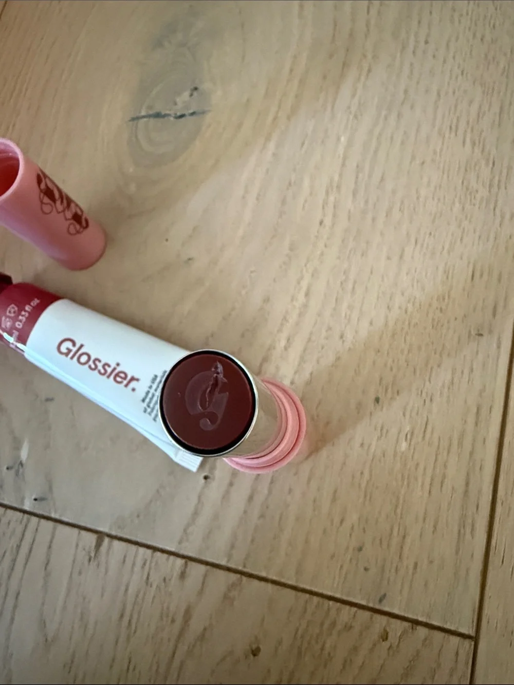 Glossier Lipstick & cheek color Set in color storm
